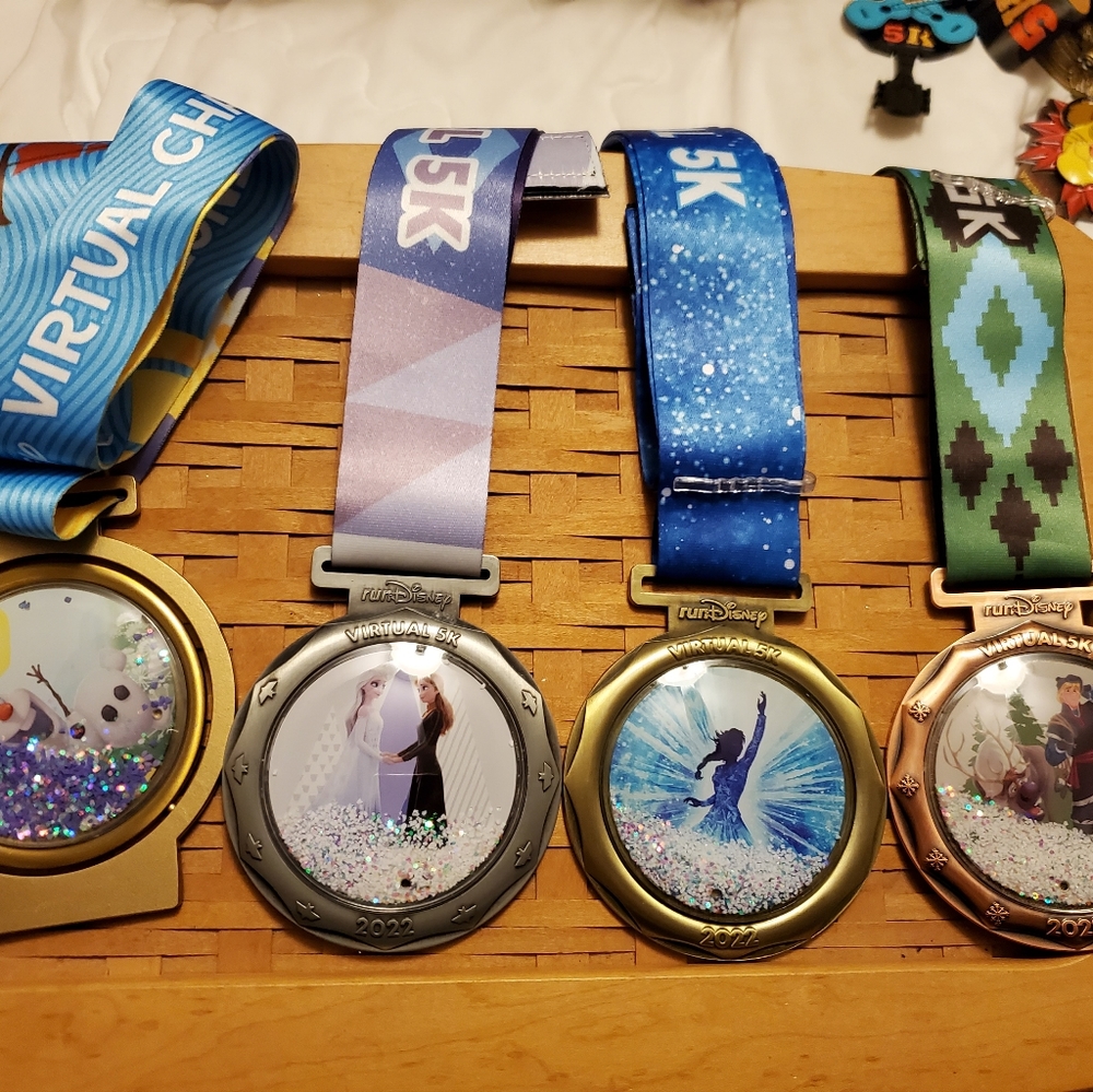 2022 RunDisney virtual medals